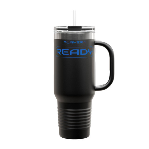 Player One Ready Insulated Travel Mug