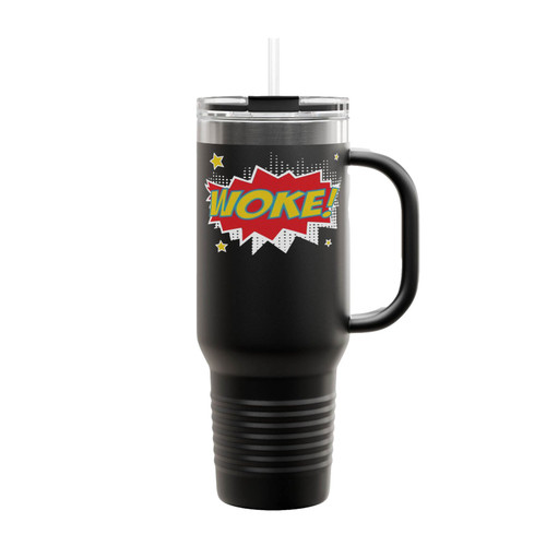 Pop Art Woke! Insulated Travel Mug