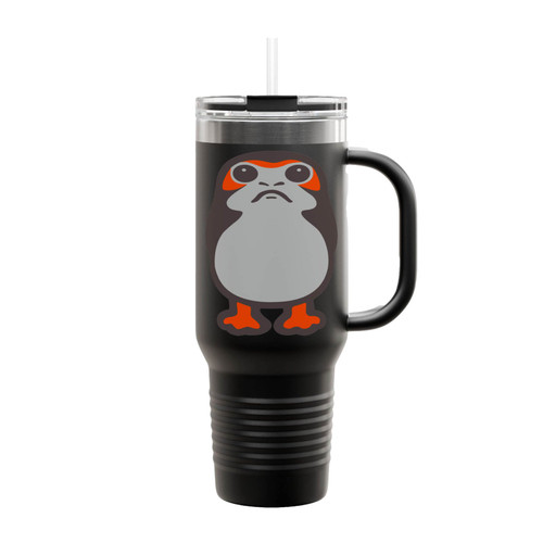 Porg Star Wars Last Jedi Insulated Travel Mug