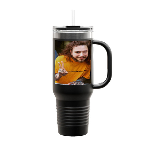 Post Malone Peace Insulated Travel Mug