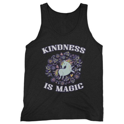 Our cotton unicorn kindness is magic custom men tank top is perfect for those intense workouts in the gym, at practice or pickup games.
