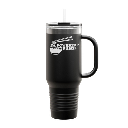 Powered By Ramen Insulated Travel Mug