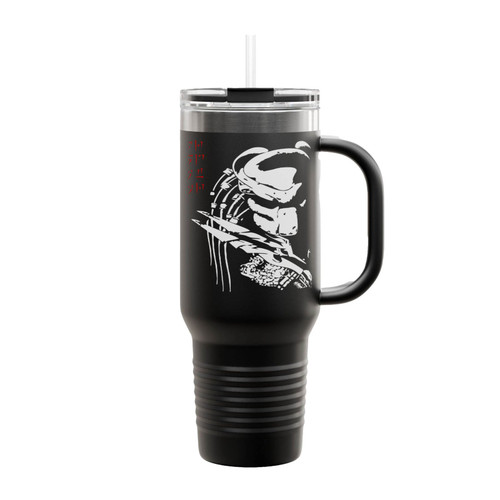Predator Movie Halloween Insulated Travel Mug