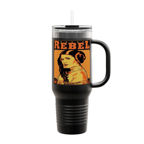 Princess Leia Rebel Star Wars Retro Vintage Insulated Travel Mug
