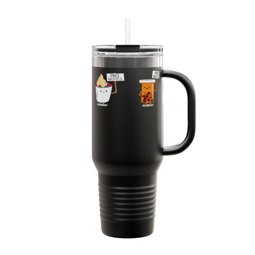 Pro Biotics Anti Biotics Insulated Travel Mug