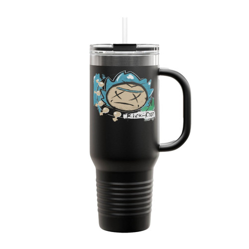 Rick And Morty Blink Insulated Travel Mug