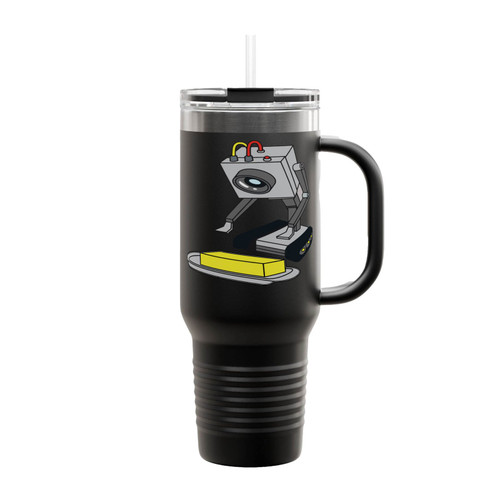 Rick And Morty Pass The Butter Insulated Travel Mug