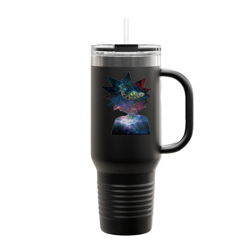 Rick And Morty Space Ship Insulated Travel Mug