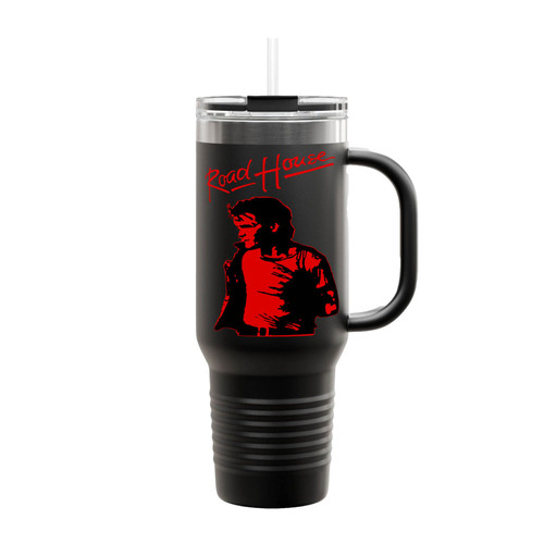 Road House Patrick Swayze Insulated Travel Mug