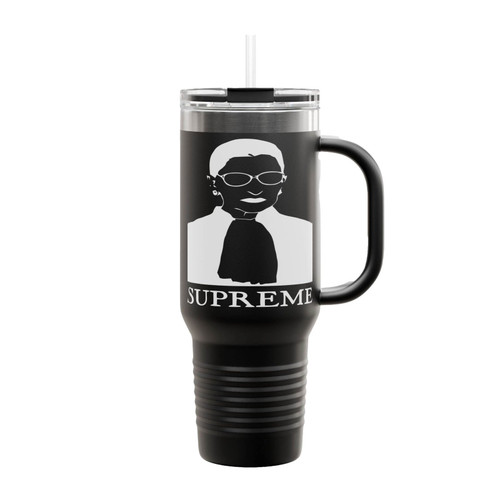 Ruth Bader Ginsburg Suprem Insulated Travel Mug