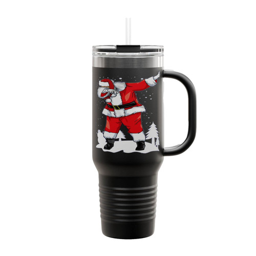 Santa Claus Dabbing Insulated Travel Mug