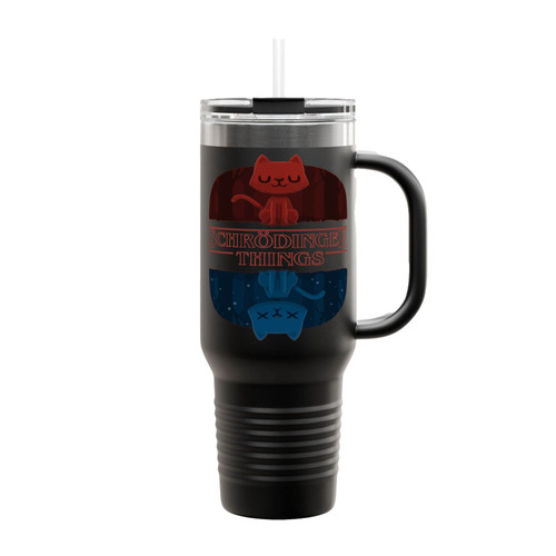 Schrodinger Things Insulated Travel Mug