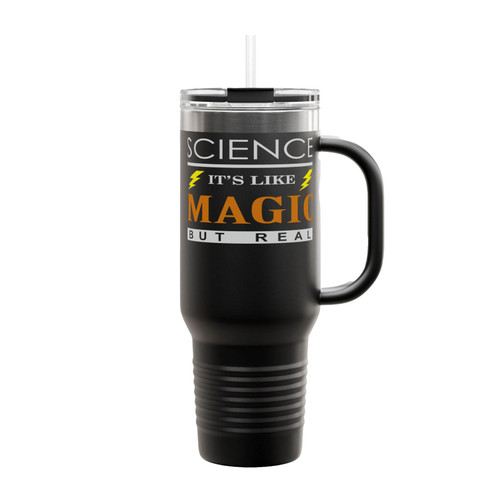 Science It's Like Magic But Real Insulated Travel Mug