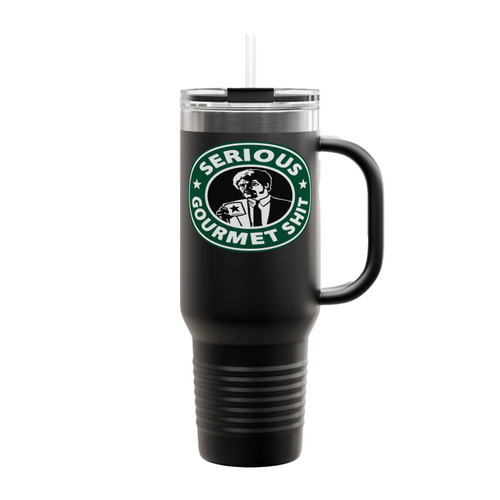 Serious Gourmet Coffee Insulated Travel Mug