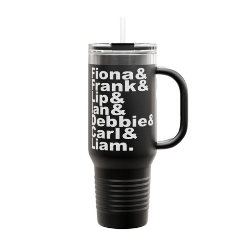 Shameless Tv Show Character Names Insulated Travel Mug