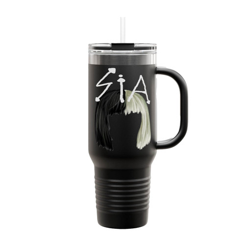Sia Concert Wig New Classic Insulated Travel Mug