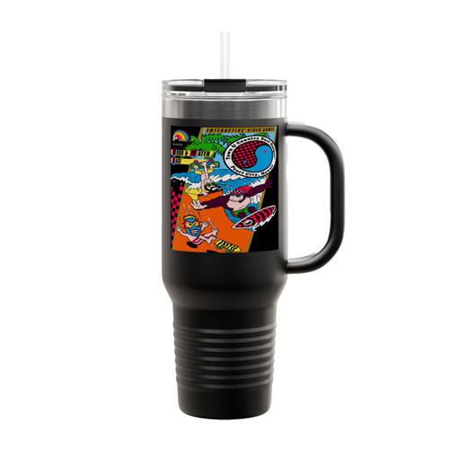 Skate T&C Da Boys Nintendo Game Insulated Travel Mug