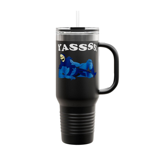 Skeletor Yassss Insulated Travel Mug