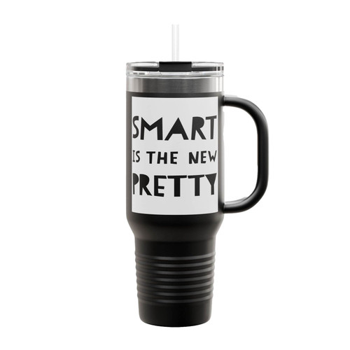 Smart Is The New Pretty Insulated Travel Mug