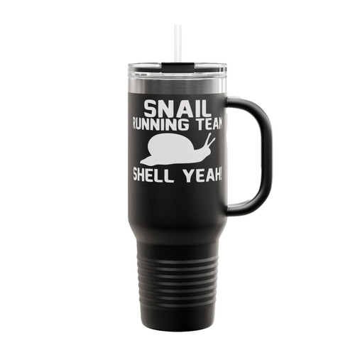 Snail Running Team Shell Yeah Insulated Travel Mug