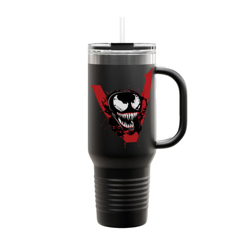 Spider Venom Marvel Movie Tom Hardy Insulated Travel Mug