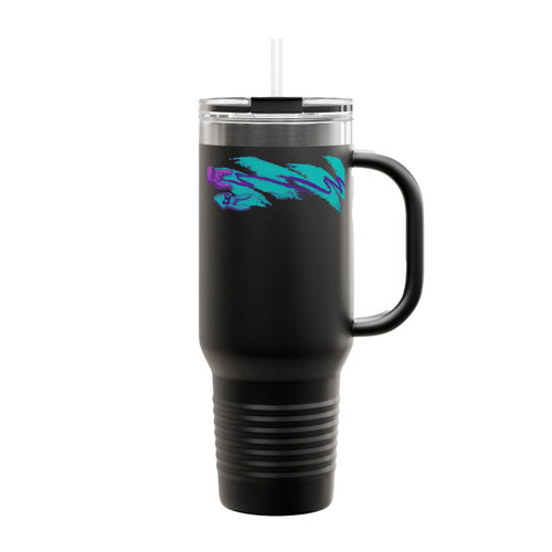 Splat Jazz Insulated Travel Mug