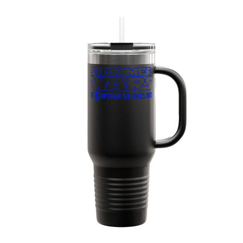 Stammer Wars The Captain Strikes Back Insulated Travel Mug