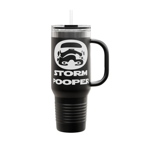 Star Wars Storm Trooper Pooper Insulated Travel Mug