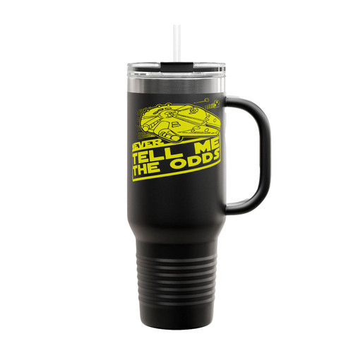 Starwars Never Tell Me The Odds Insulated Travel Mug