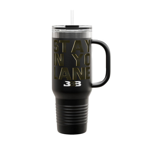 Stay In Yo Lane Bbb Insulated Travel Mug