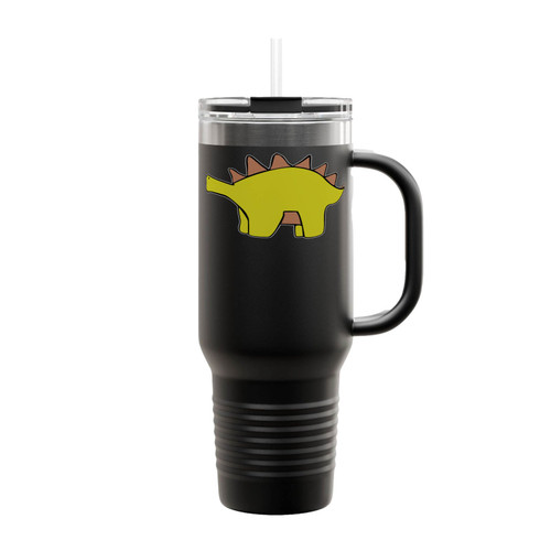 Stegosaurus Dinosaur Insulated Travel Mug