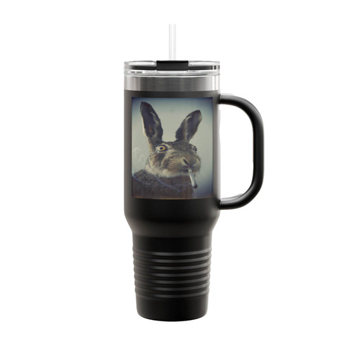 Stoner Rabbit Joint Blunt Bong Weed Insulated Travel Mug