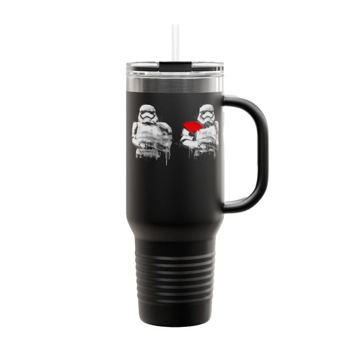Stormtroopers Melted Insulated Travel Mug