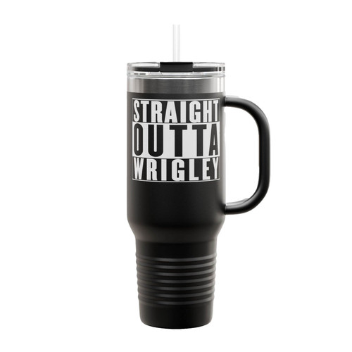 Straight Out Of Wrigley Insulated Travel Mug
