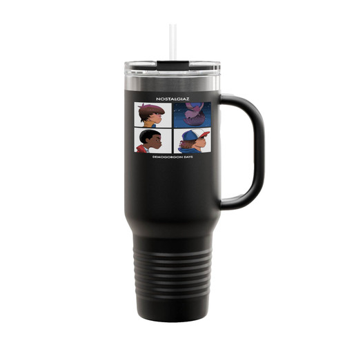 Stranger Things Parody Nostalgiaz Demogorgon Days Insulated Travel Mug