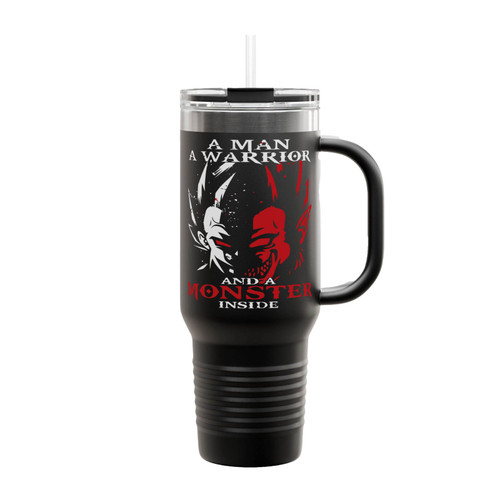 Super Saiyan Vegeta Monster Inside Insulated Travel Mug
