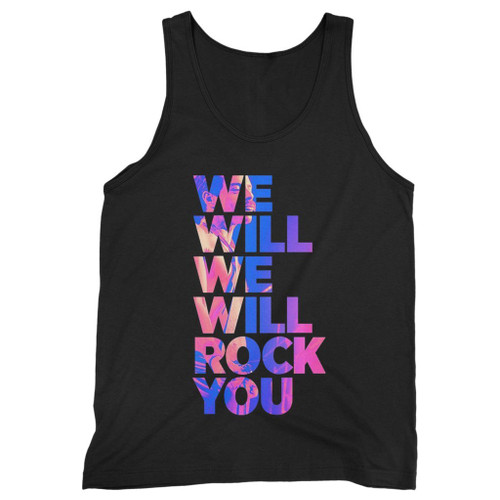 Our cotton we will rock you queen bohemian rhapsody lyrics men tank top is perfect for those intense workouts in the gym, at practice or pickup games.