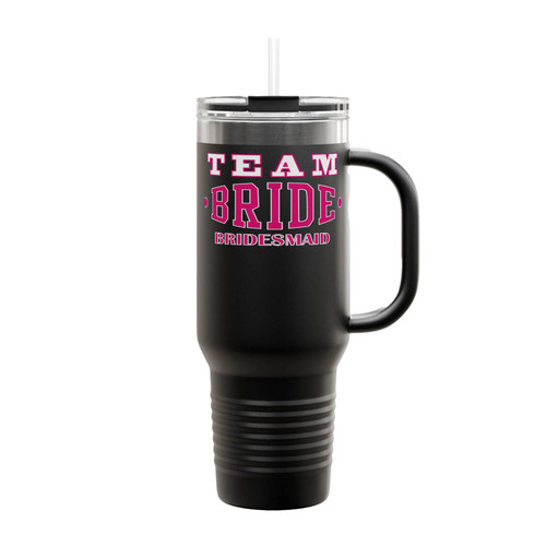 Team Bride Bridesmaid Bridal Party Insulated Travel Mug