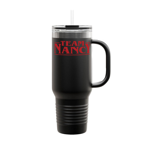 Team Nancy Stranger Things Netflix Insulated Travel Mug