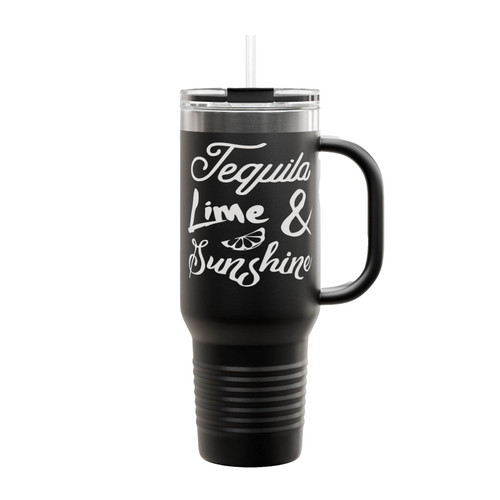 Tequila Lime And Sunshine Insulated Travel Mug