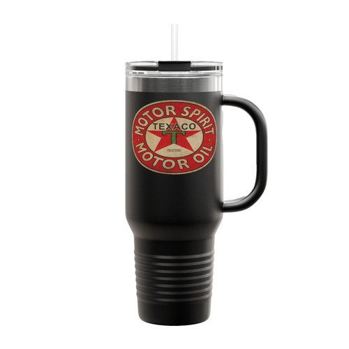 Texaco Motor Oil Logo Insulated Travel Mug