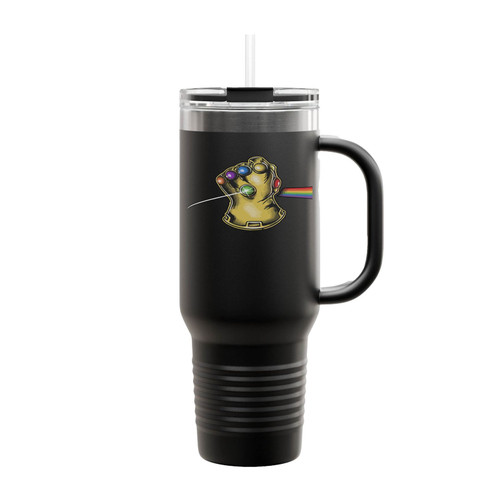 Thanos Avengers Infinity War Dark Side Of The Moon Insulated Travel Mug