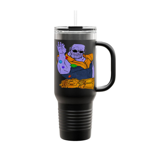 Thanos Bae Funny Marvel Avengers Infinity War Insulated Travel Mug