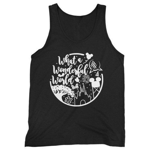 Our cotton what a wonderful world circle raglan men tank top is perfect for those intense workouts in the gym, at practice or pickup games.