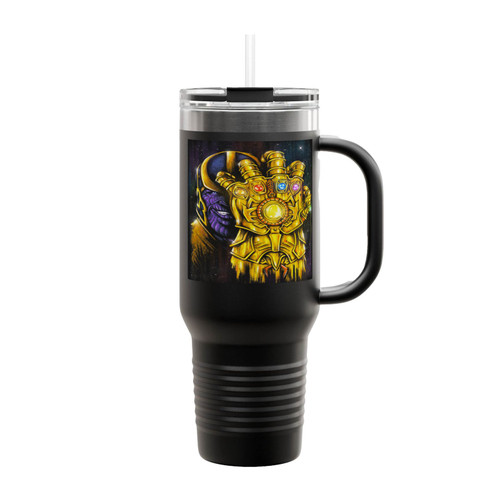 Thanos Infinity Gauntlet Infinity Stones 1 Insulated Travel Mug