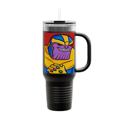 Thanos Stones Infinity Marvel Avengers Infinity War Insulated Travel Mug