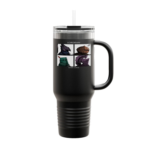 The Bros Of Lordran Insulated Travel Mug