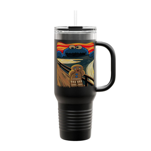 The Cookie Muncher Insulated Travel Mug
