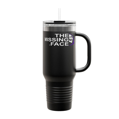The Missing Face Insulated Travel Mug