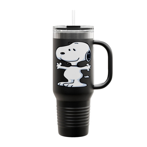 The Peanut Gang Happy Snoopy Insulated Travel Mug